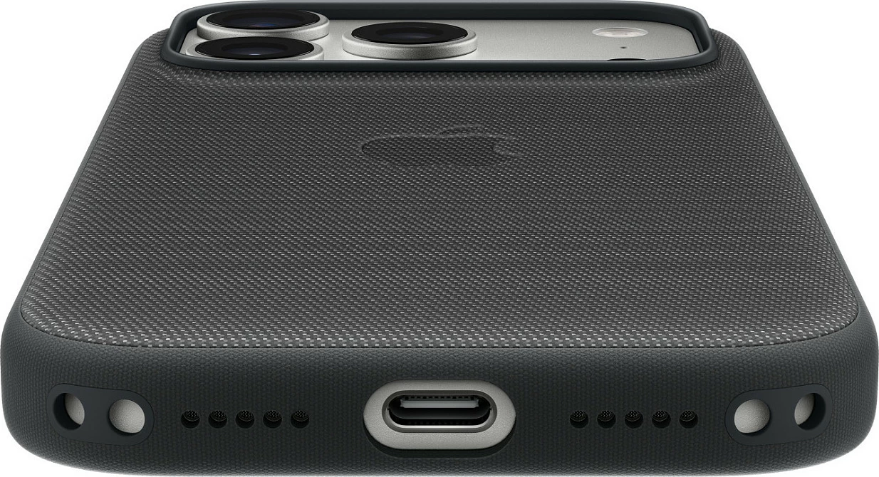 Mbështjellës Apple TechWoven Case me MagSafe për iPhone 17 Pro, 6.3", i zi 5