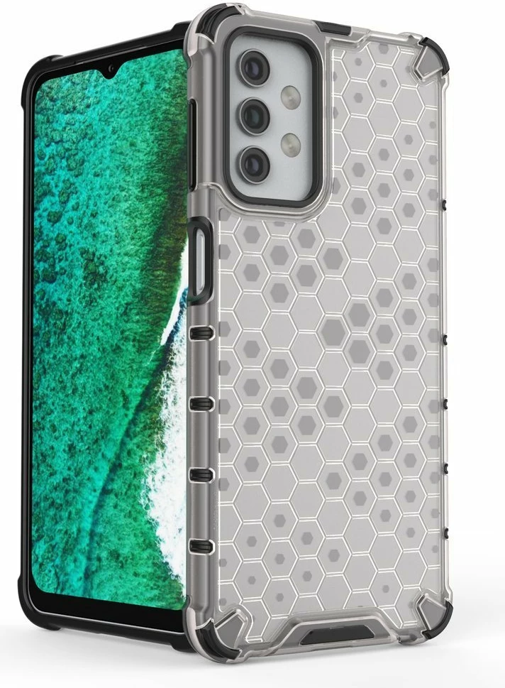Mbështjellës Hurtel Honeycomb për Samsung Galaxy A32 5G, Transparent