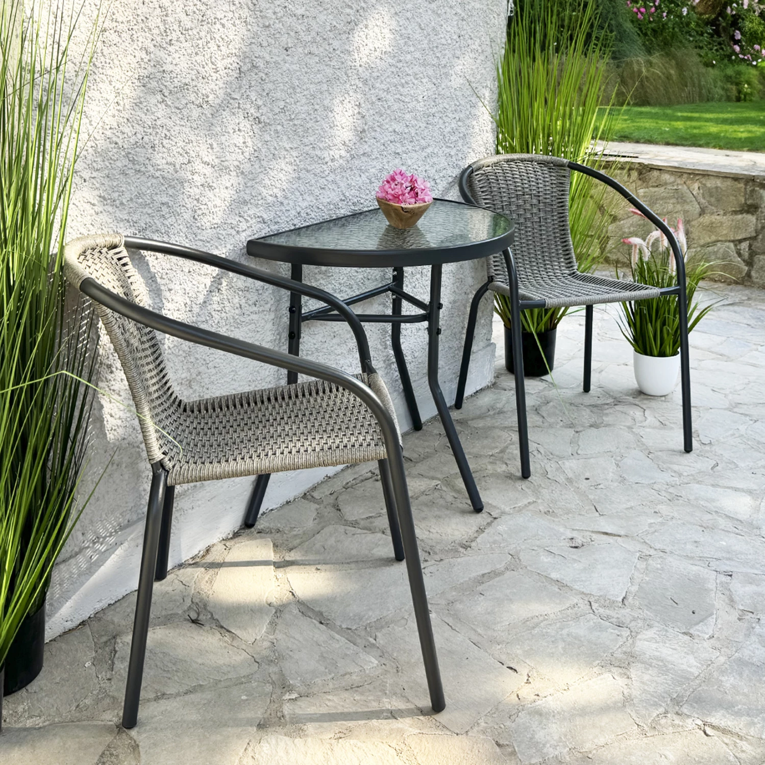 Tavolinë gjysmë rrethore LIMA FH5967.01, 70x40x64.5H cm 7