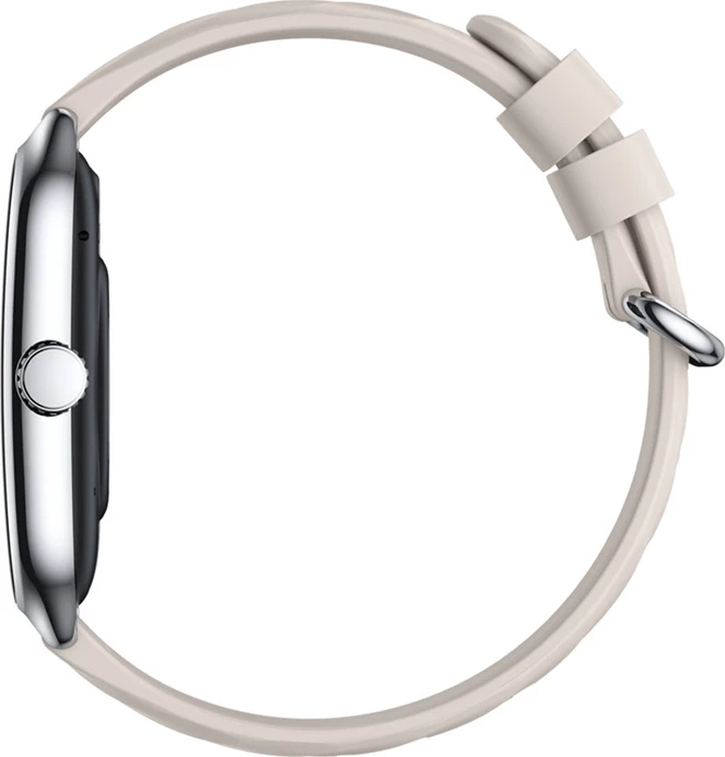 Smartwatch Zeblaze GTS 4 1.94" AMOLED, thirrje me Bluetooth, IP68, pa GPS, bateri 300 mAh, argjendtë