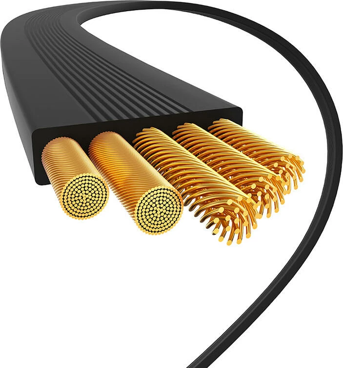 Kabllo karikimi USB-C në USB-C Baseus Bayern Edition, 100W, 100 cm, e zezë