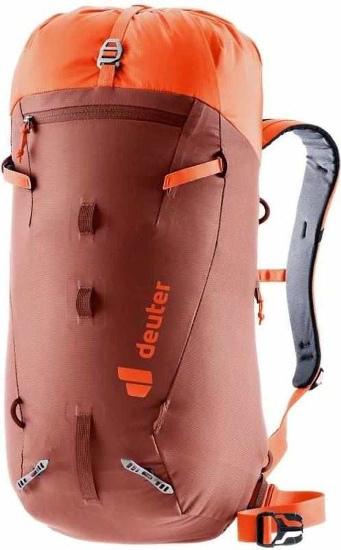 Çantë shpine hiking Deuter Guide 24, papaya-redwood