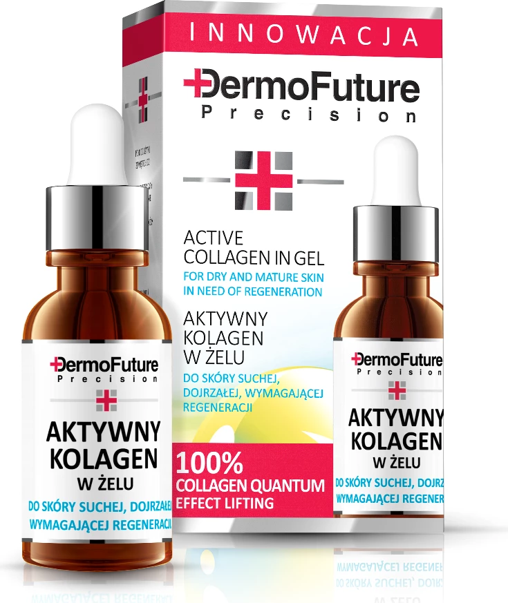 Trajtim fytyre me kolagjen në xhel Dermofuture për femra, 20ml