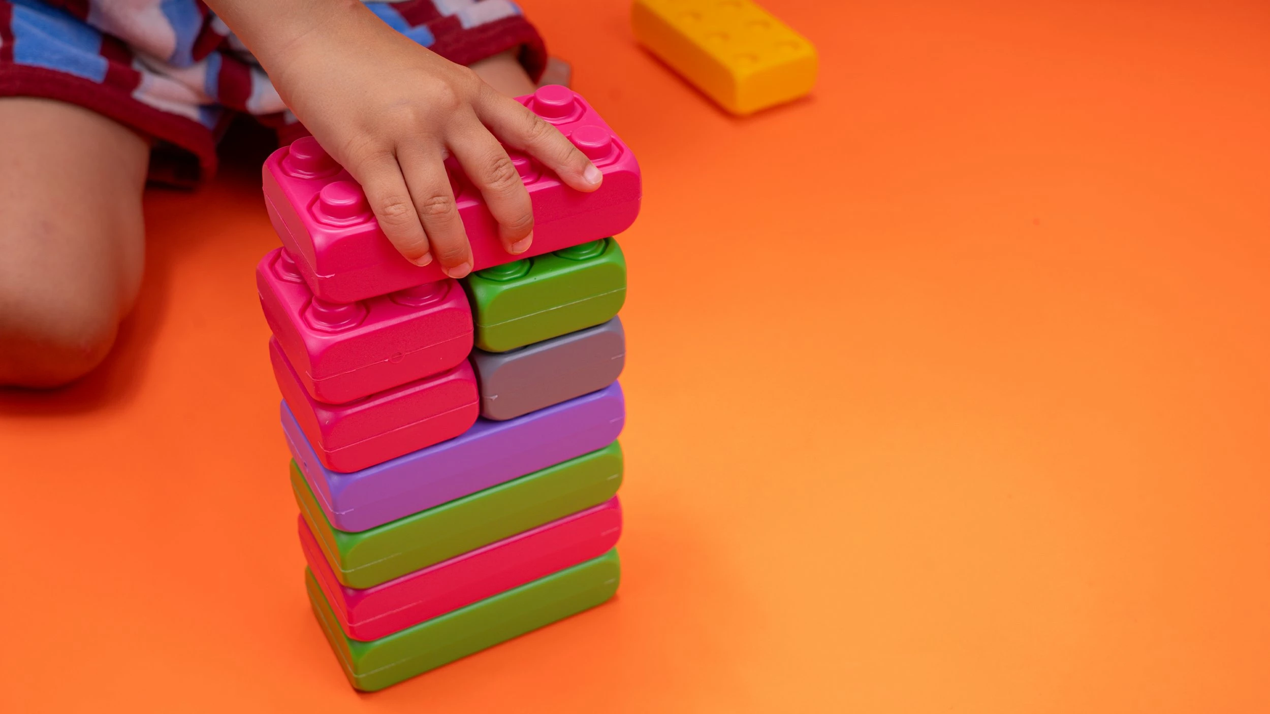 Set blloqesh ndërtimi Marioinex Bricks Junior 901700, 60 copë, shumëngjyrësh