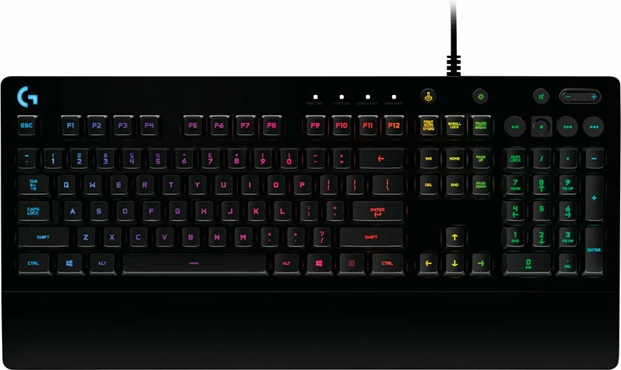 Tastierë gaming me kabllo Logitech G213 Prodigy RGB, HRV-SLV-SRB, e zezë