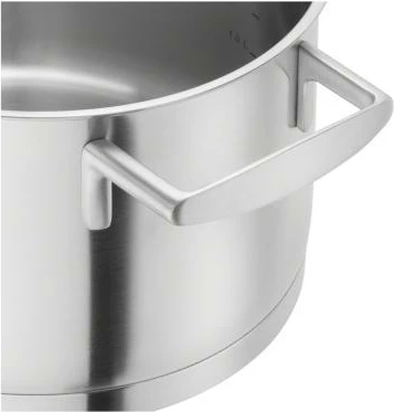 Set enësh gatimi Zwilling Vitality 66460-000-0, 5 copë, çelik inox, për të gjitha sobat inkl. induksion, kapakë xhami