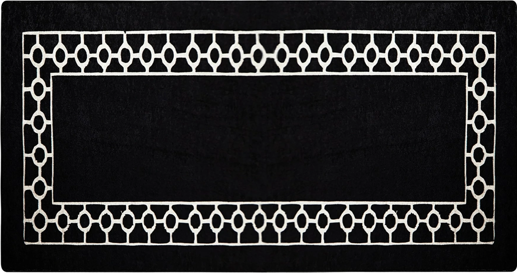 Qilim korridori, ngjyrë e zezë dhe e bardhë, 80x200cm, Conceptum Hypnose Bague