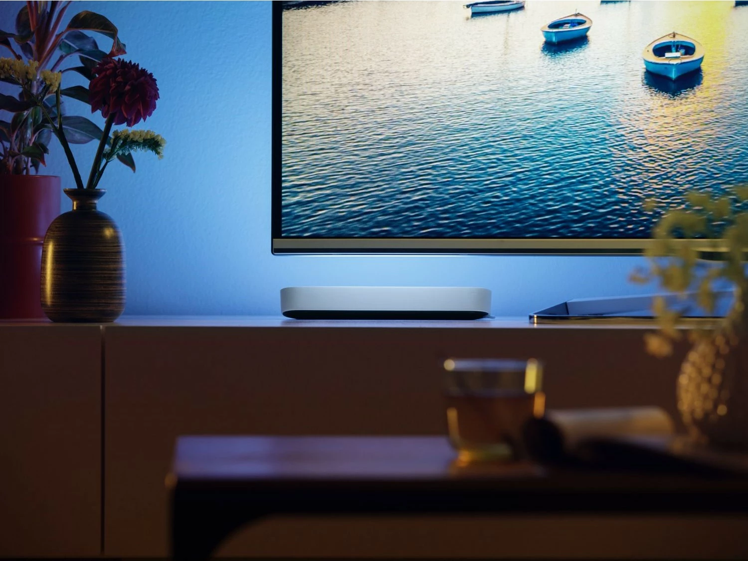 Dritë e zgjuar Philips Hue Play, dy pako, LED, Bluetooth, e bardhë
