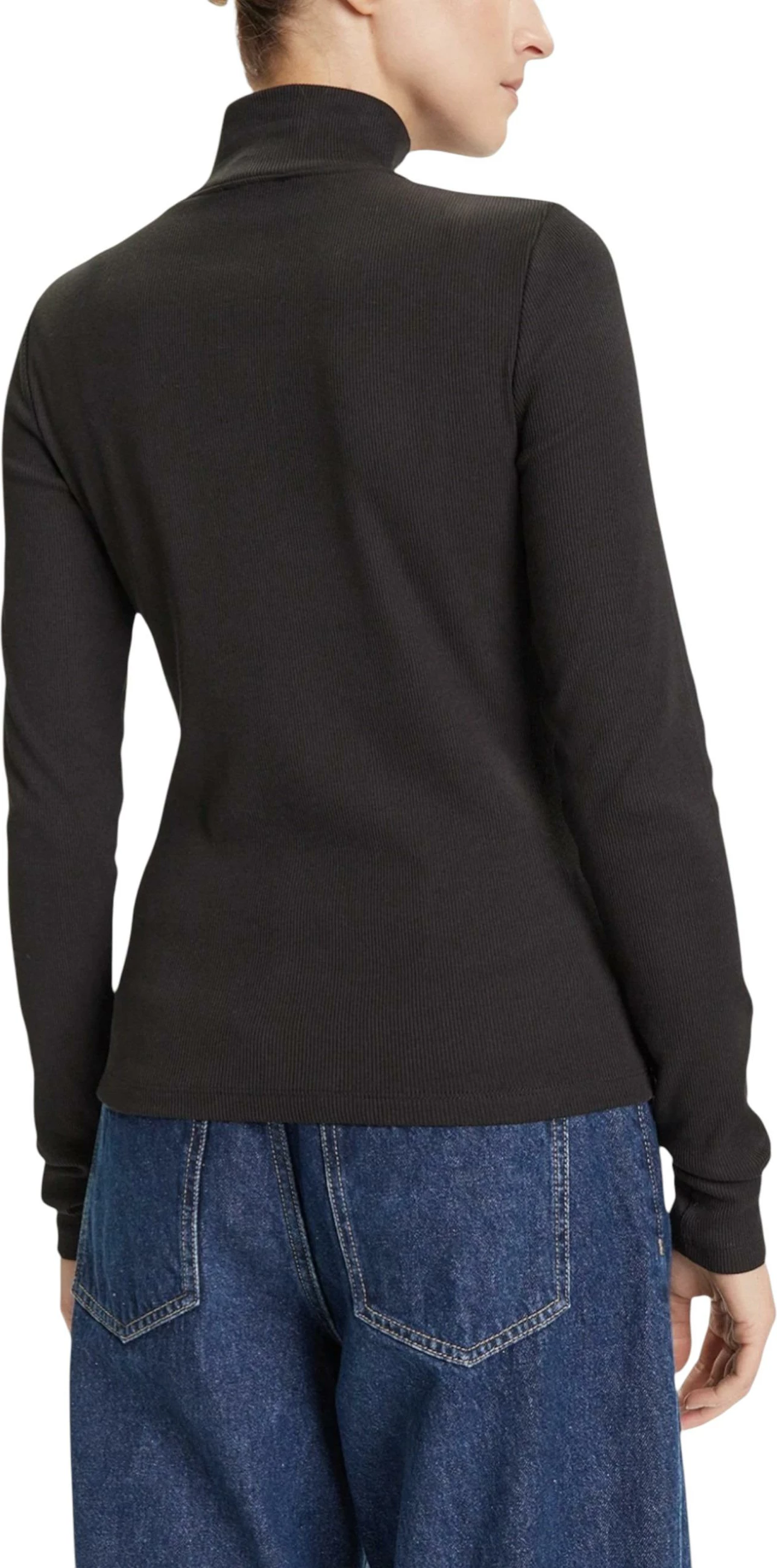 Xhemper për femra Calvin Klein Jeans LV047D203G, i zi [Madhësia: XS]