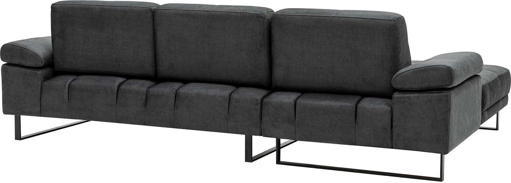Këndare Atelier del Sofa, Mustang Large, kënd i majtë, ngjyrë antracit