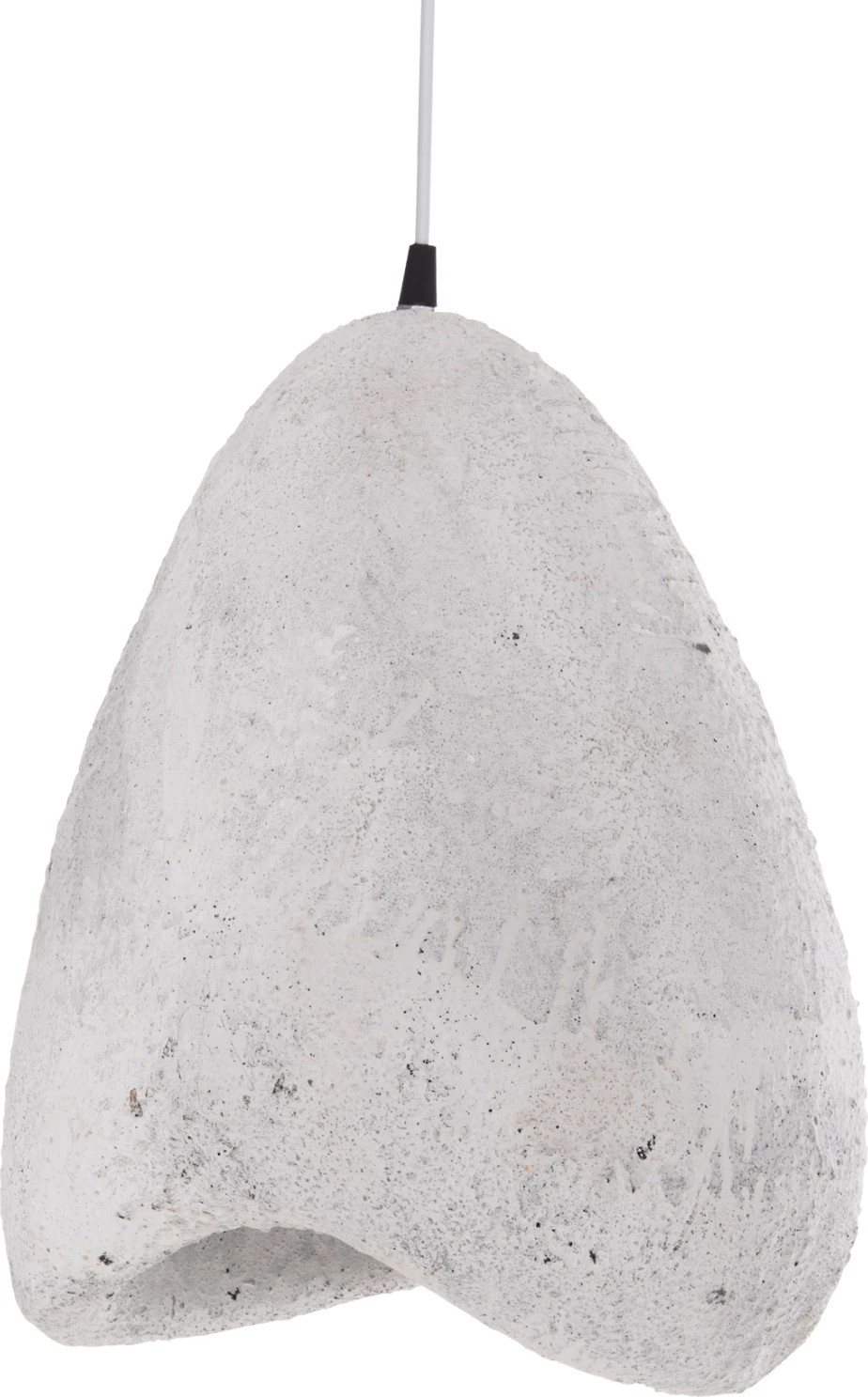 Llambë tavani varëse, pamje guri, STONER (S), e bardhë, FH4417.02, 37x30x45Hcm
