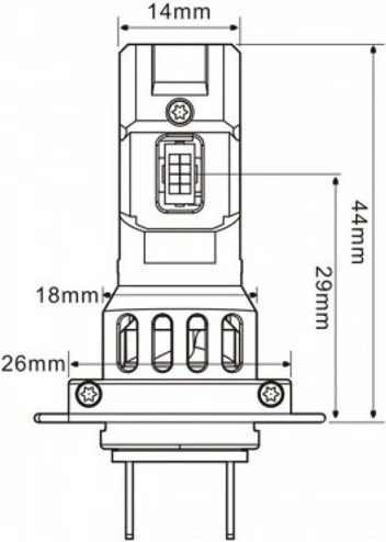 Led Lampa Set Premium Smart H7