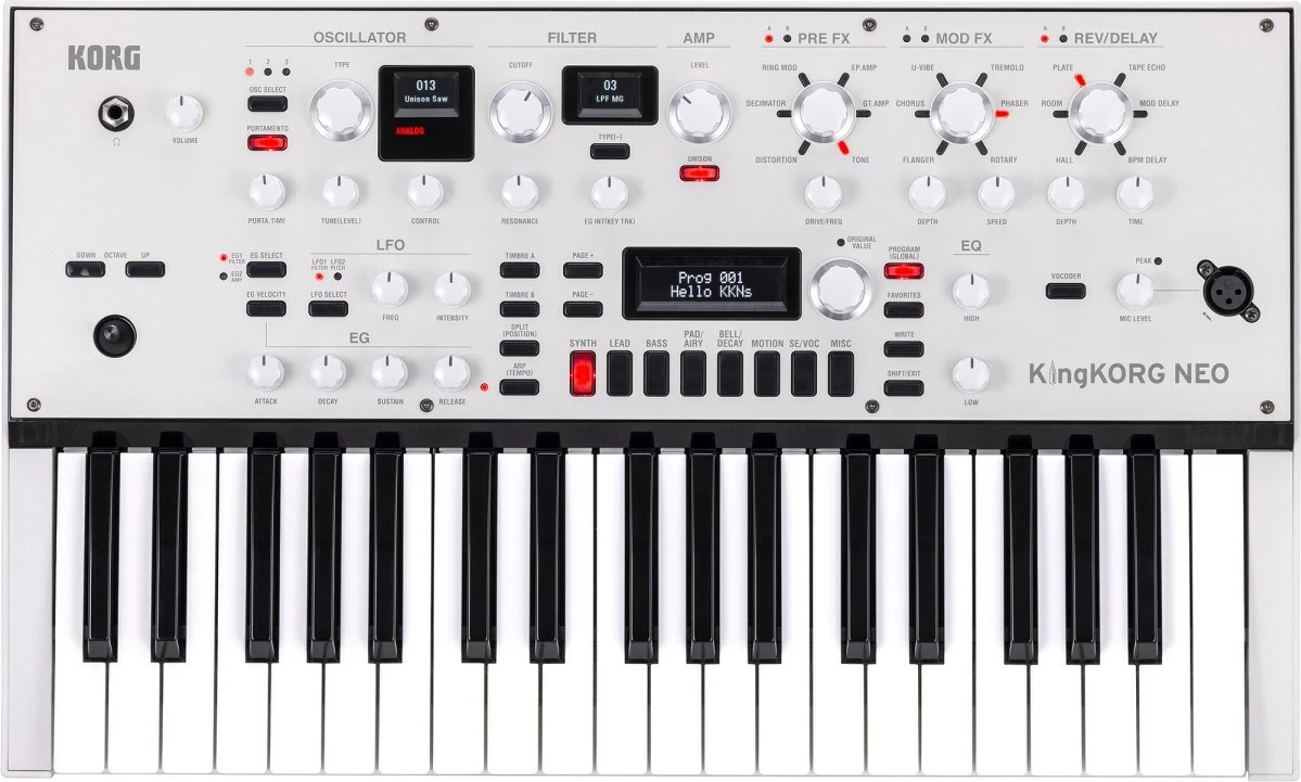Sintetizator Korg KINGKORG NEO, Silver