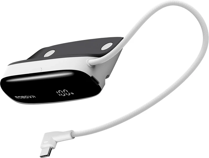 Bazë karikimi & power bank BoboVR PD100, 30W USB-C PD, për bateri B100, e zezë, set me manual