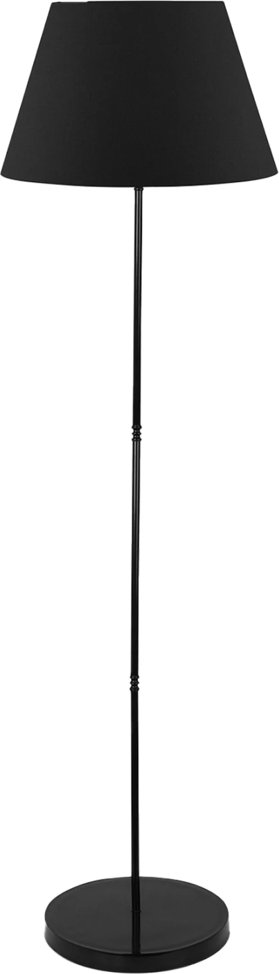 Llambë dyshemeje FH7610.02, shtyllë e zezë, kapak i zi