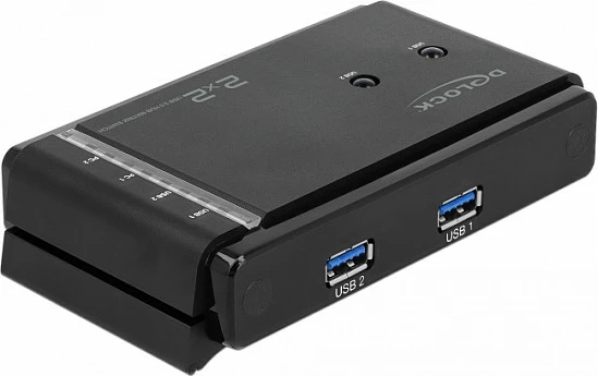 Switch USB Matrix DeLOCK 87736, 5 Gbit/s, 2x2, metal