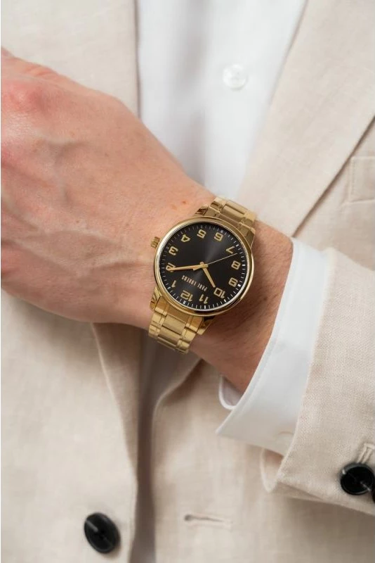 Orë dore për meshkuj Paul Lorens, e zezë dhe e artë