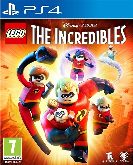 Video lojë Warner Bros Interactive LEGO The Incredibles për PlayStation 4 (PS4), PEGI 7