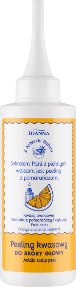 Peeling për skalp për femra Joanna Grandma's First Aid Kit Acid Peel, 150ml
