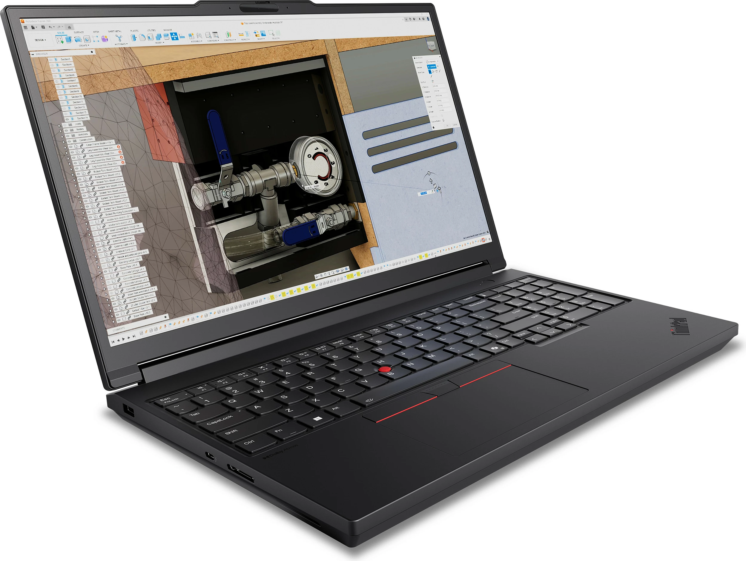 Laptop Lenovo ThinkPad T16 Gen 3, Core Ultra 7, 64GB RAM, 1TB SSD, 16" WUXGA, RTX 5080 16GB, Windows 11 Pro, e zezë