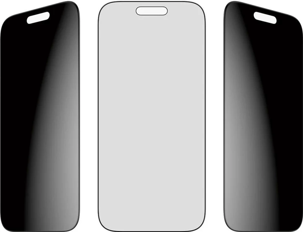 Mbështjellës PanzerGlass Ultra-Wide Fit EasyAligner për iPhone 17 Pro, privacy glass, e zezë