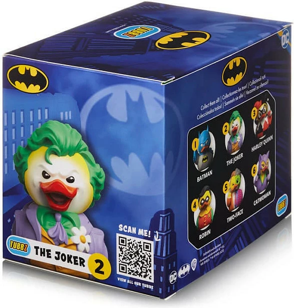 Figurinë koleksionuese TUBBZ DC Comics The Joker (Boxed Edition), 9 cm, shumëngjyrëshe
