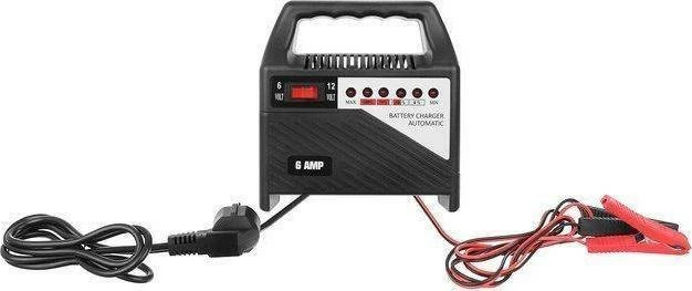 Karikues baterie Iso Trade 6/12V 6A, i zi