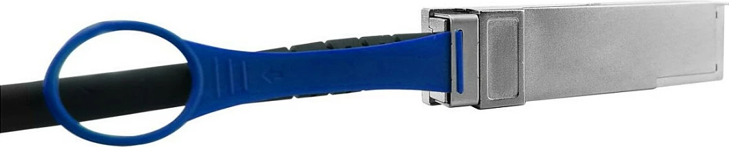Kabllo DAC QSFP28 BlueOptics BlueLAN SC282801L1M30, 100Gbit/s, 1m, e zezë