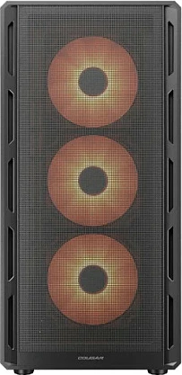 Kasë Cougar Airface Pure PRO midi, ARGB, e zezë