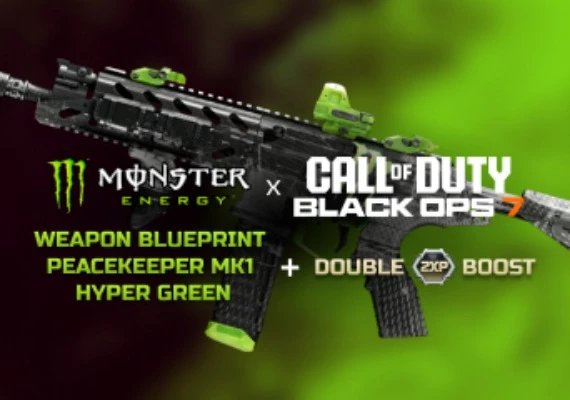 Call of Duty: Black Ops 7 - Weapon Blueprint - Peacekeeper MK1 + 15 Min Double XP DLC EN Global