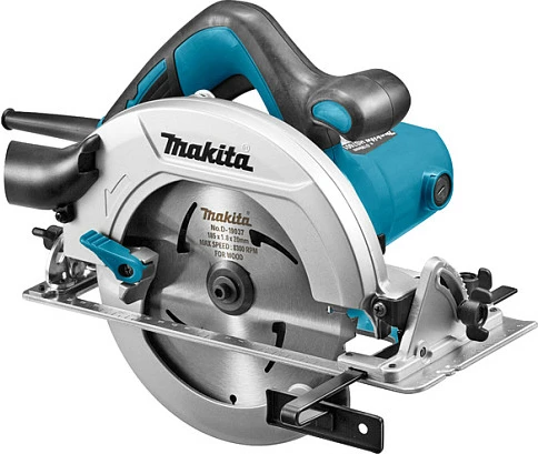 Sharrë rrethore Makita HS7601J, 1200W, disk 190mm, thellësi 66mm, kabllo 4m, blu/turke