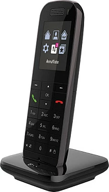 Telefon DECT pa kabllo Telekom Speedphone 52, ekran 2.4 inç, speakerphone, 100 kontakte, i zi
