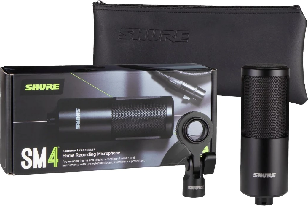 Mikrofon kondensator Shure SM4-K, i zi