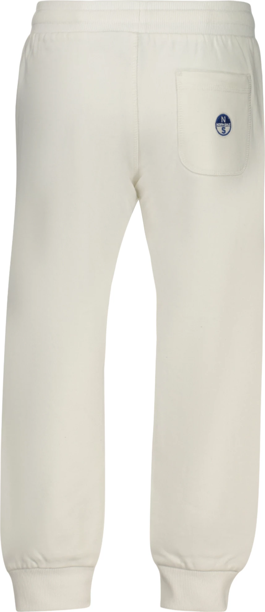 Pantallona sportive për djem NORTH SAILS, të bardha