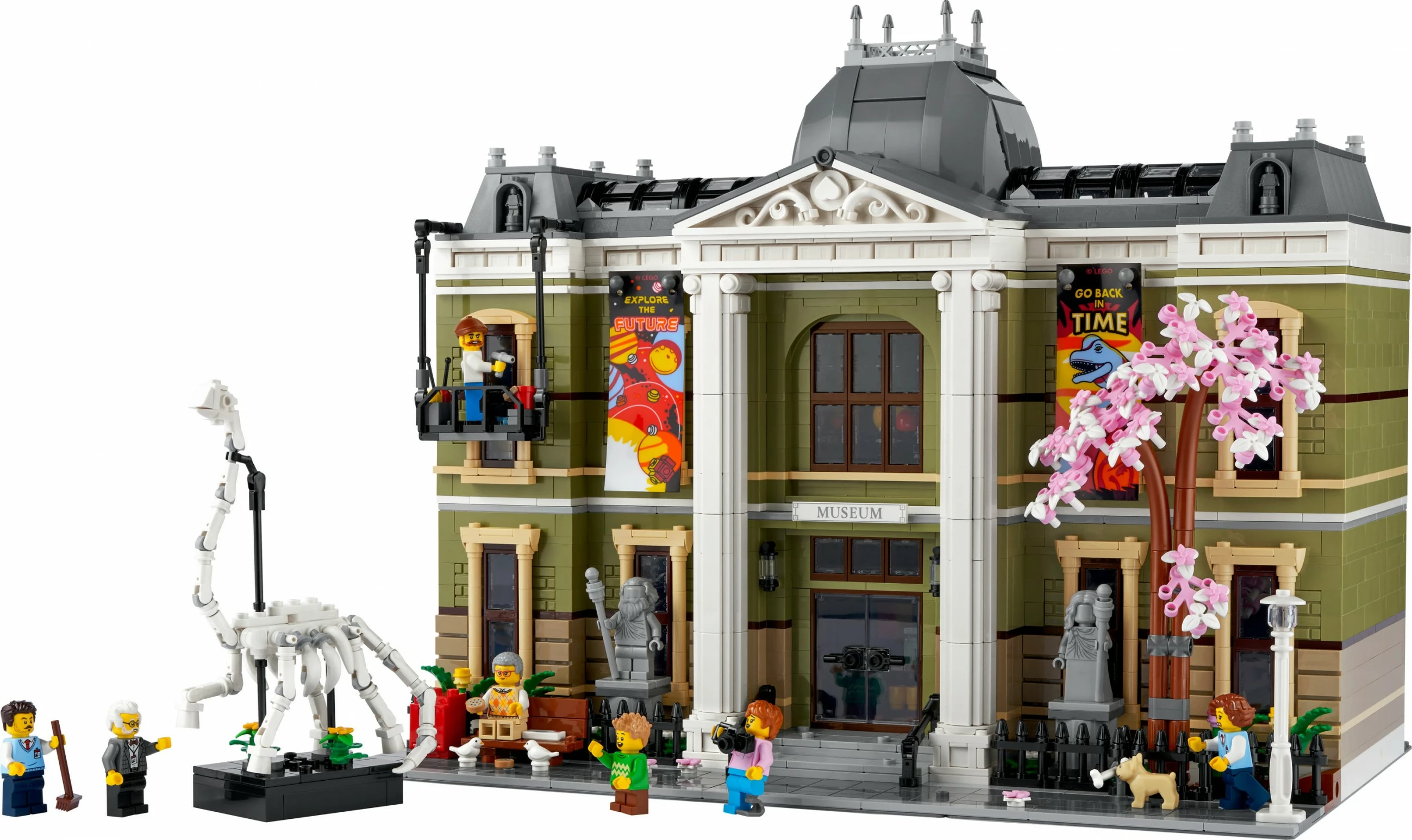 Set ndërtimi LEGO Natural History Museum, 4014 pjesë, për të rritur, plastikë, shumëngjyrësh