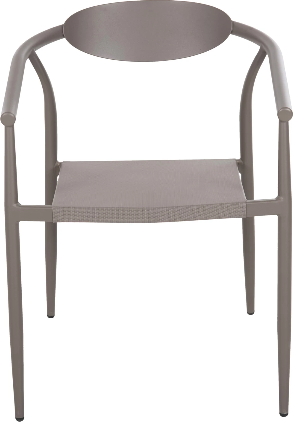 Karrige për kopsht SERLY FH6052.04, alumin, tekstilene, ngjyrë shampanjë, 56x61x74.5 cm