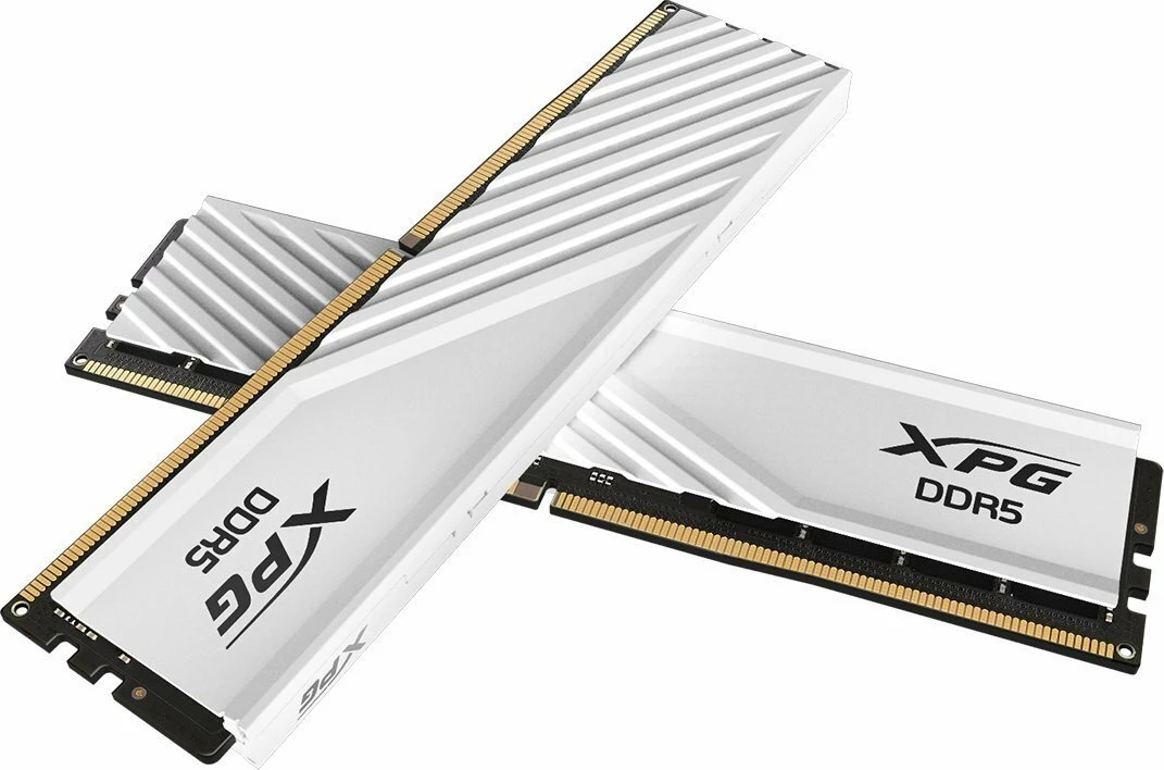 RAM Memorje ADATA XPG Lancer Blade AX5U6400C3216G-DTLABWH DDR5 32GB 6400MHz CL32, e bardhë, set 2x16GB