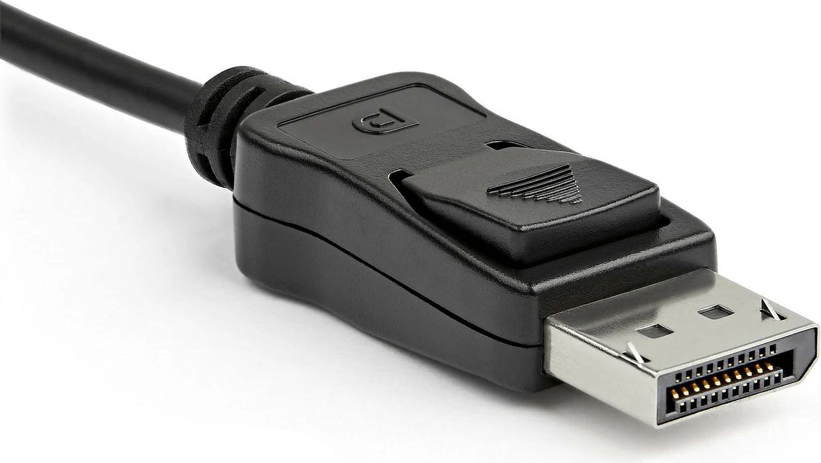 Adapter DisplayPort në HDMI StarTech DP2HD4K60S, 4K 60Hz, aktiv, 0.215 m, i zi