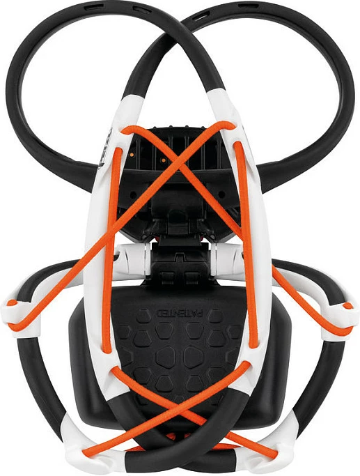 Llampë koke Petzl IKO CORE E104BA00, 500 lm, USB e rikarikueshme, IPX4, zi/portokalli/bardhë