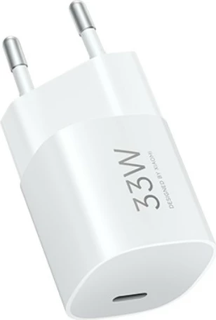 Karikues USB-C Xiaomi 33W GaN MPN 67378, i bardhë
