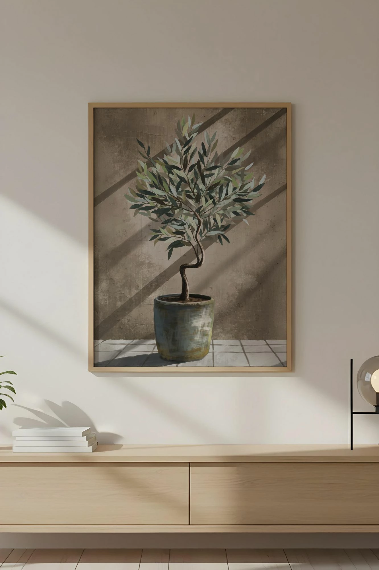 Pikturë dekorative me kornizë MDF, Wallity Huhu718, 40x60 cm