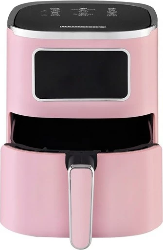 Fritezë me ajër të nxehtë Heinrich's HFR 8216, 5.0 L, 1450 W, Rozë