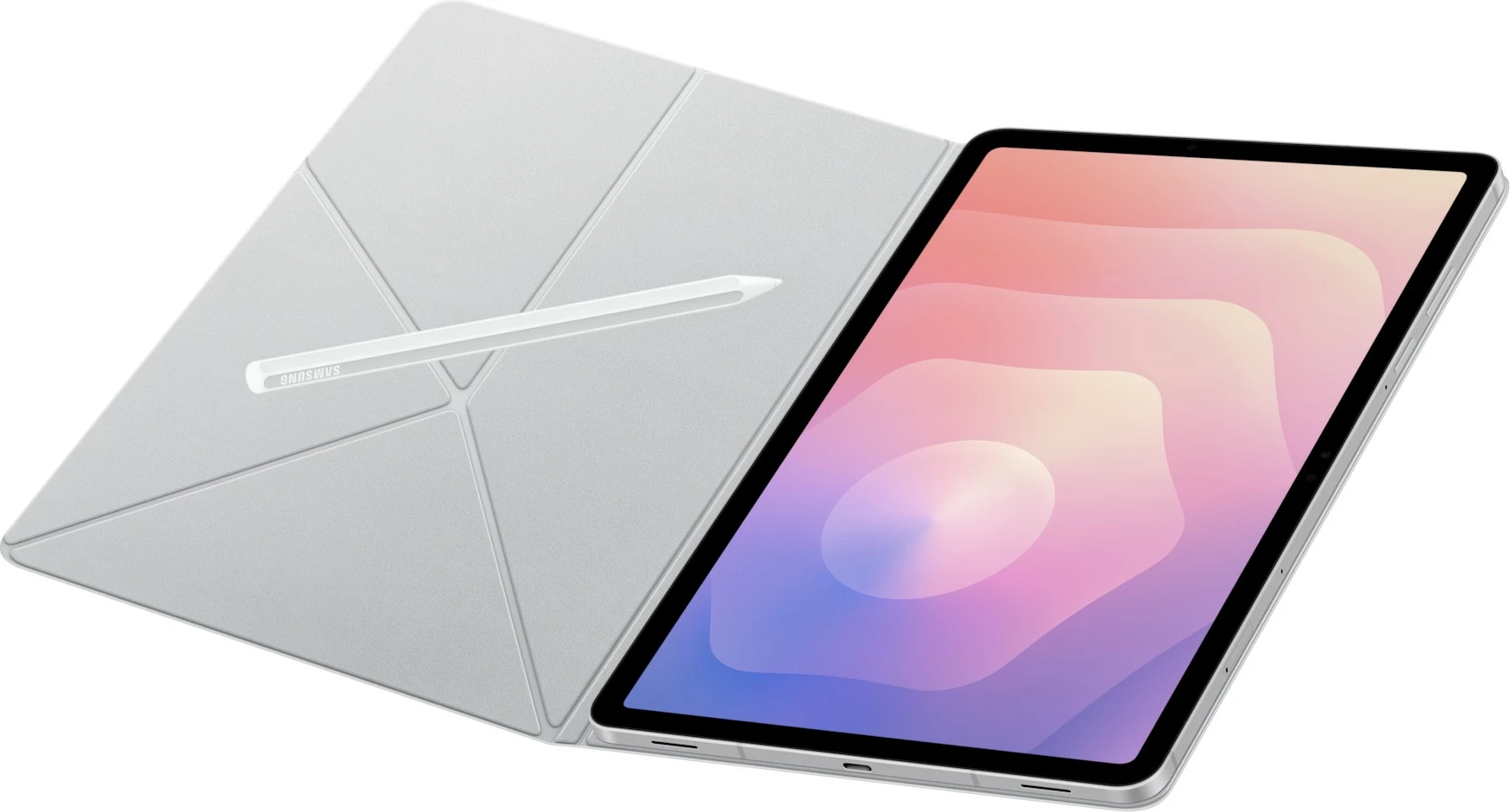 Mbështjellës Samsung Book Cover për Galaxy Tab S11, i bardhë