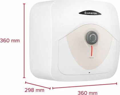 Bojler elektrik Ariston Dune RS U 10 10 L 1.5 kW (3100853), i bardhë