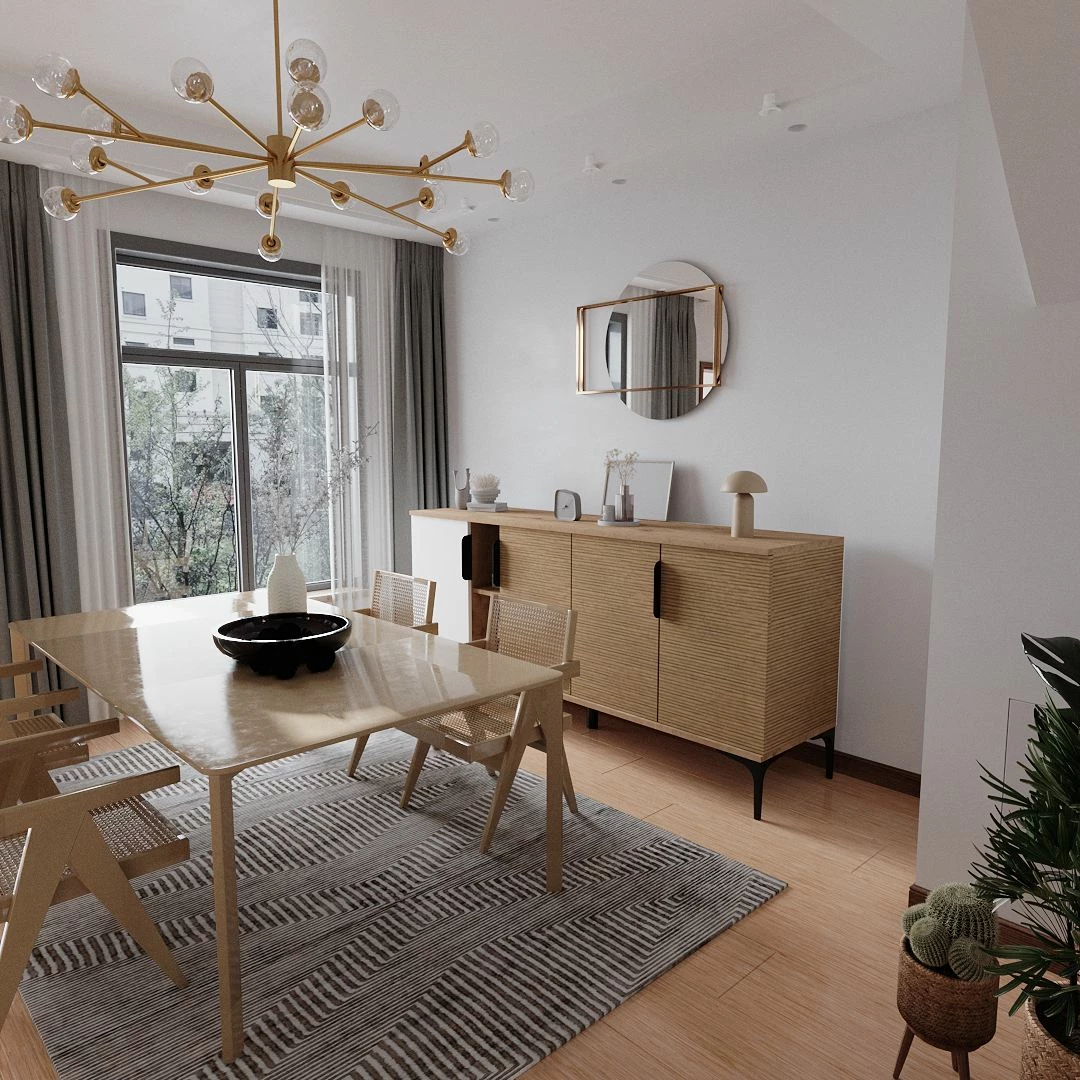Konsol Skye Decor, ngjyrë e bardhë dhe lis, Tarz