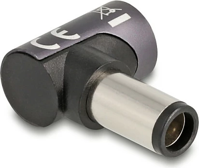 Adapter karikimi laptopi DeLOCK, HP 4.5 x 3.0 mm (mashkull) në konektor magnetik 8-pin, 20 V 3 A, antracit