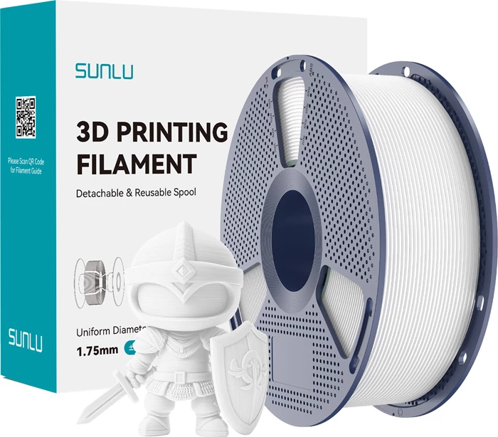 Filament PLA+ Sunlu PLA+ W 1.75mm i bardhë