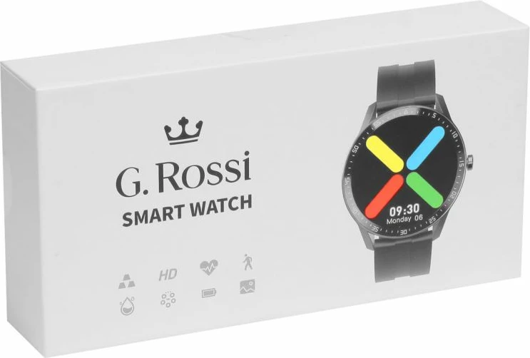 Smartwatch unisex G.ROSSI, zi e kaltër