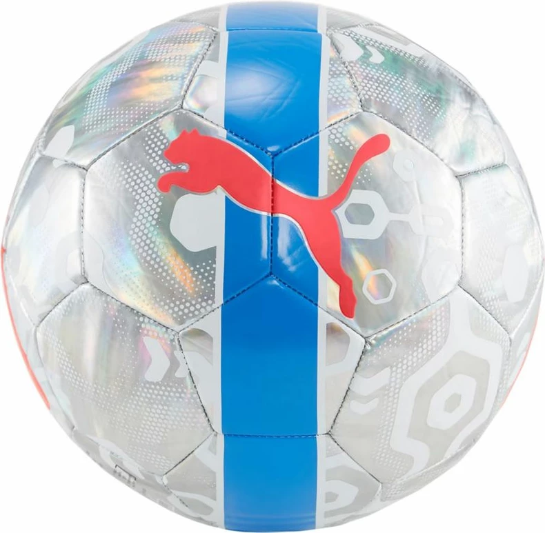 Top futbolli Puma për meshkuj dhe femra, gri/argjendtë