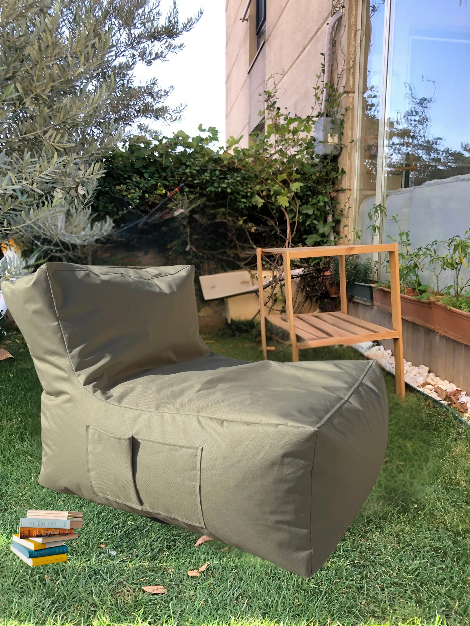 Qese sediri XXL, ngjyrë bezhë, Atelier del Sofa